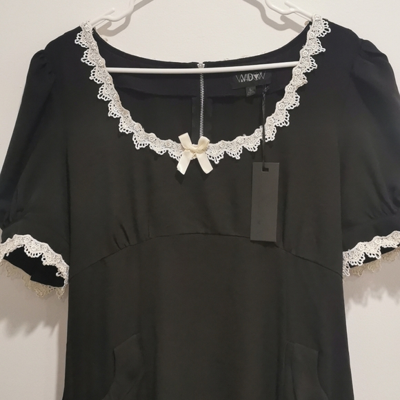 🌸Black Bow Dress 🌸 - Picture 2 of 6